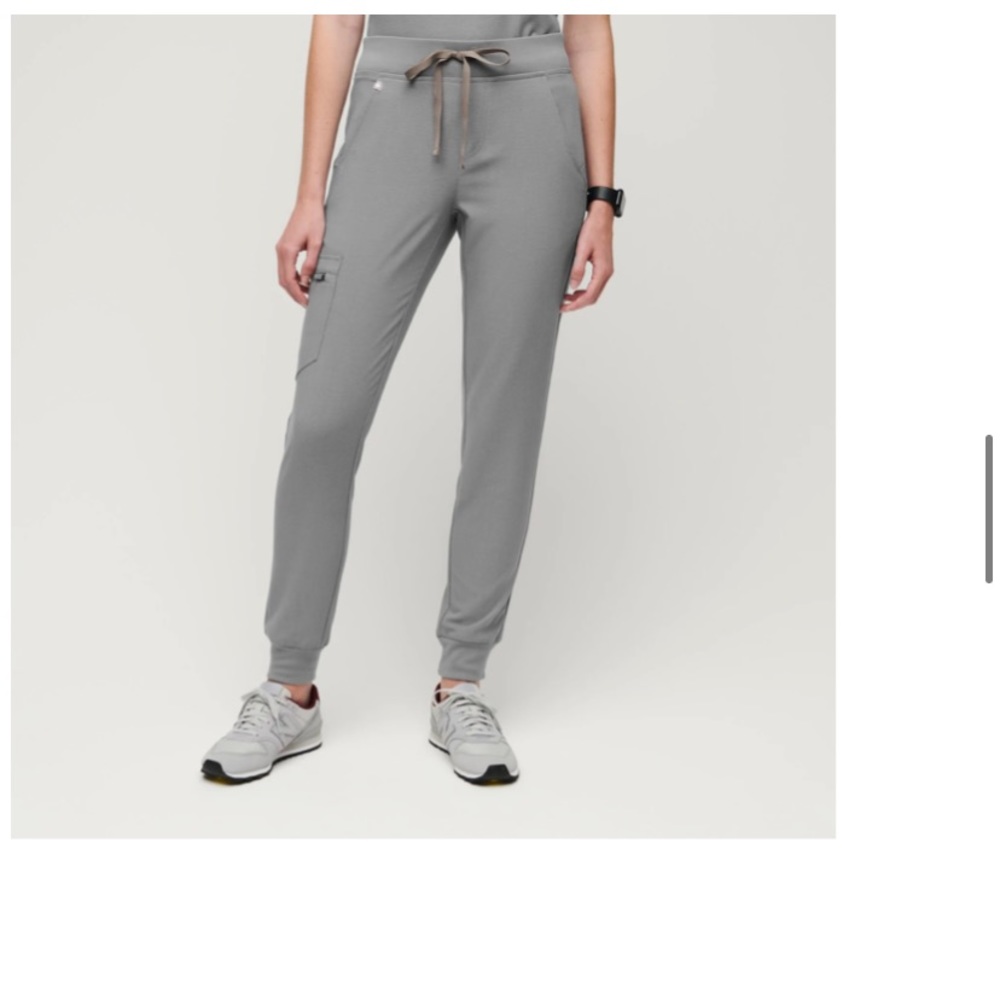 Figs dark space gray Zamora jogger pants